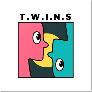 the twins Posters and Art